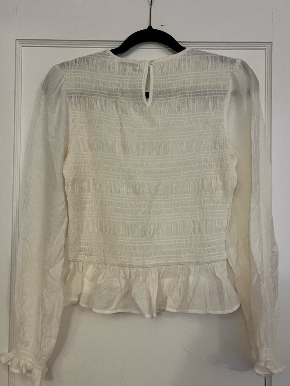Ricki’s Smocked Peplum Blouse Size S - Picture 8 of 10